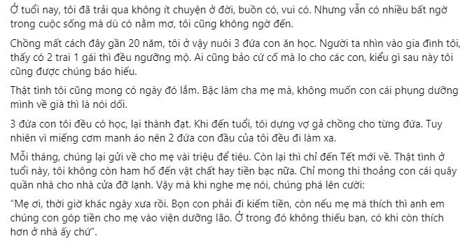 Cho con dâu cũ tiền học nghề, khi giàu sang báo hiếu hơn con đẻ